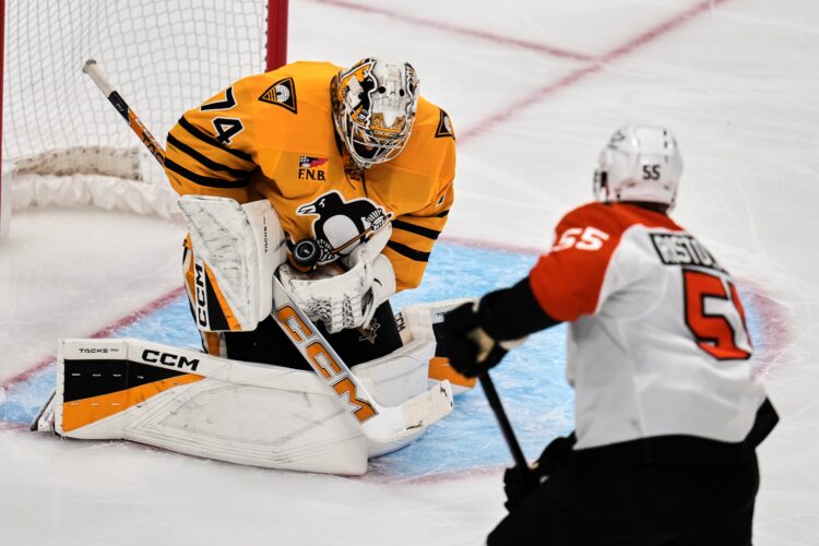 Vladar Stops 27 Shots As Flyers Top Penguins 3-0 To Take Commanding 2-0 Lead In First-Round Series